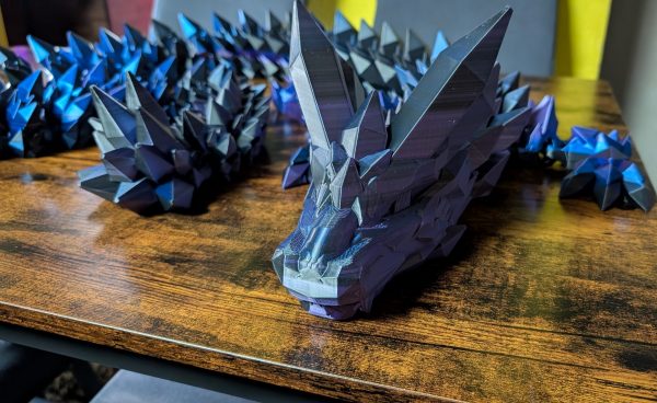 Drache Kristall XXL