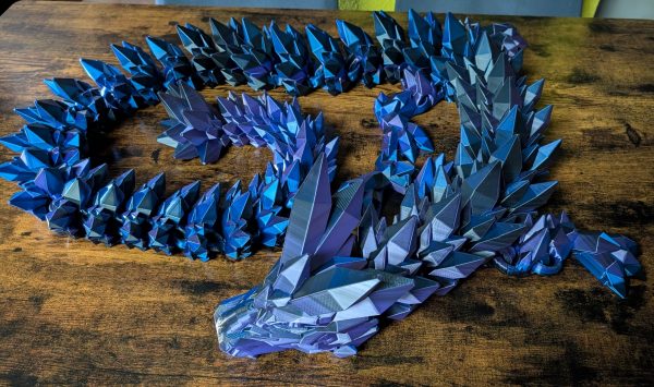 Drache Kristall XXL