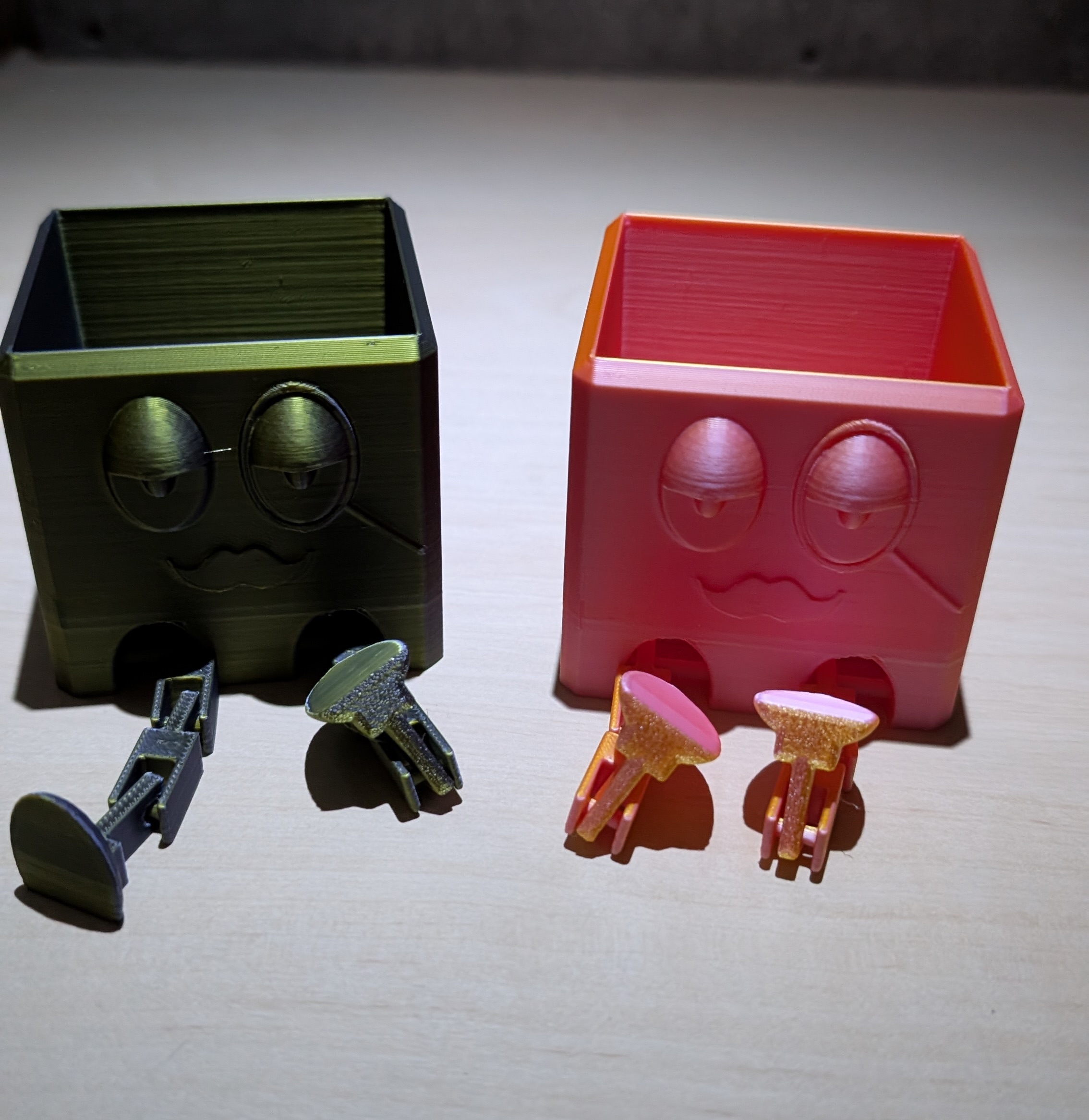 3D-Druck Organizer – klein recheckig