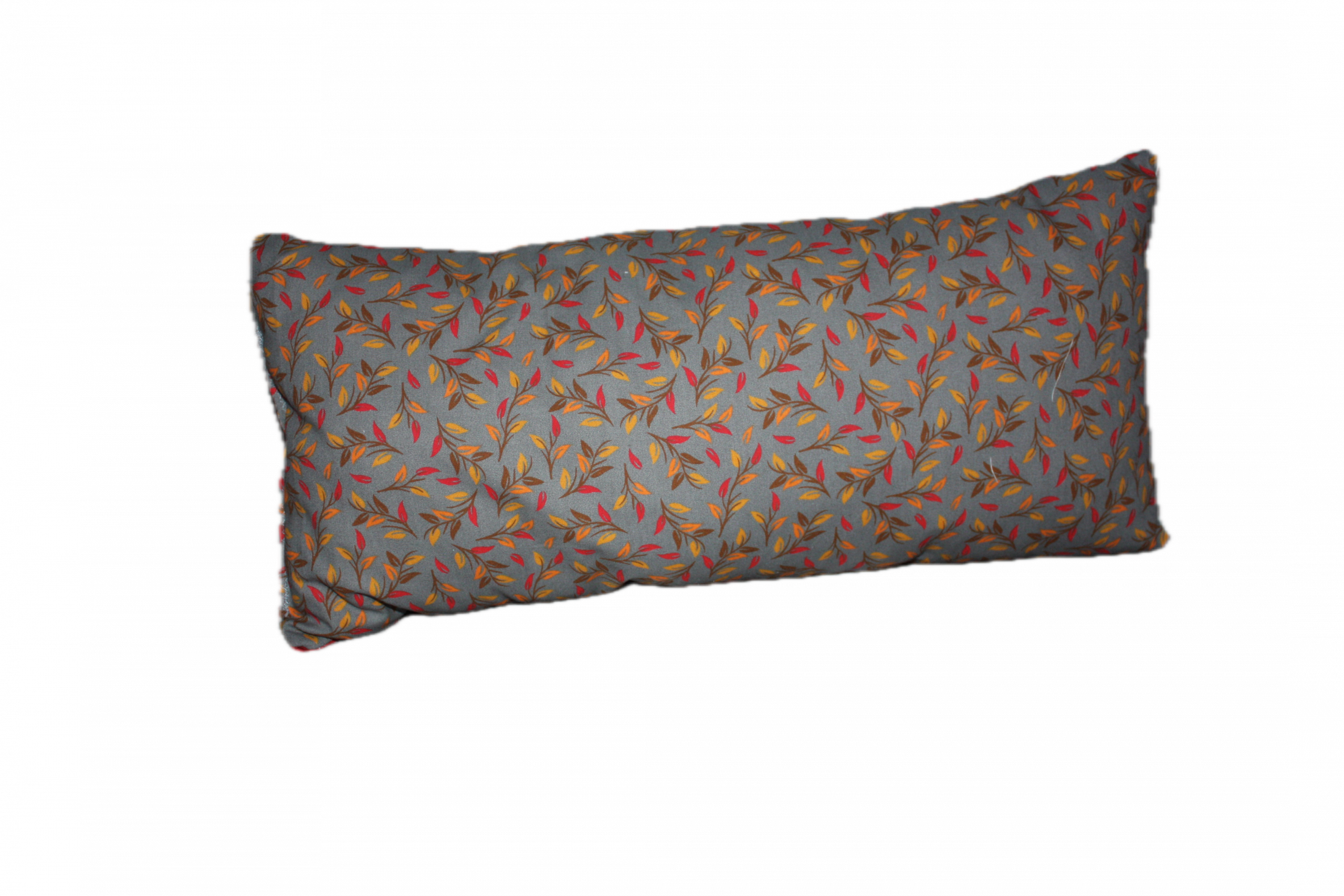 genähtes Herbst Kissen rückseite