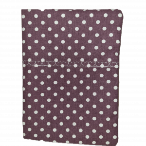 genähtes U-Heft- & Impfpass-Hülle mit Punkte-Motiv