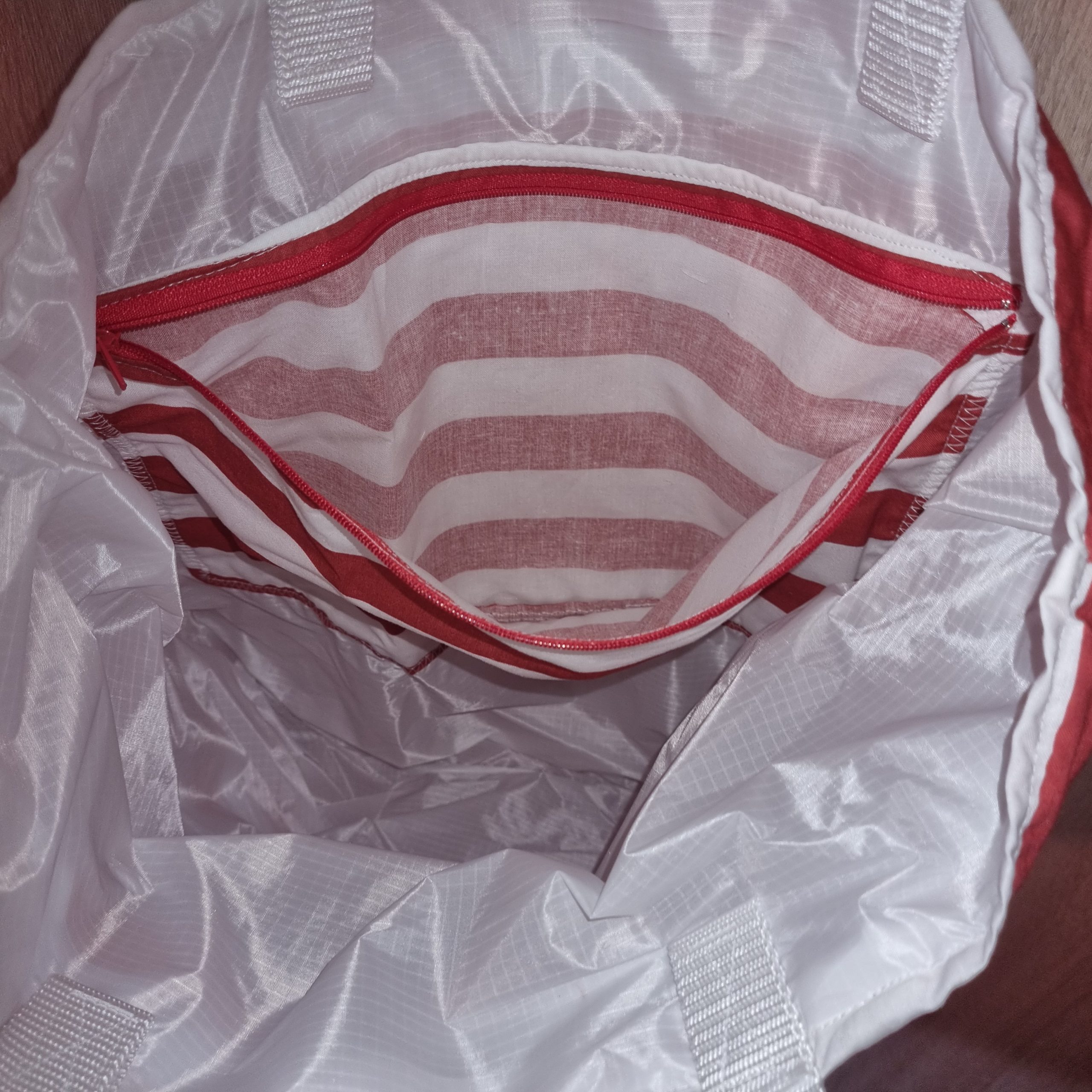 Strandtasche „Leuchtturm & Anker“