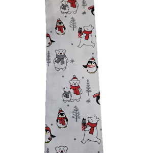 Geschenksäckchen aus Stoff – Eisbär & Pinguin