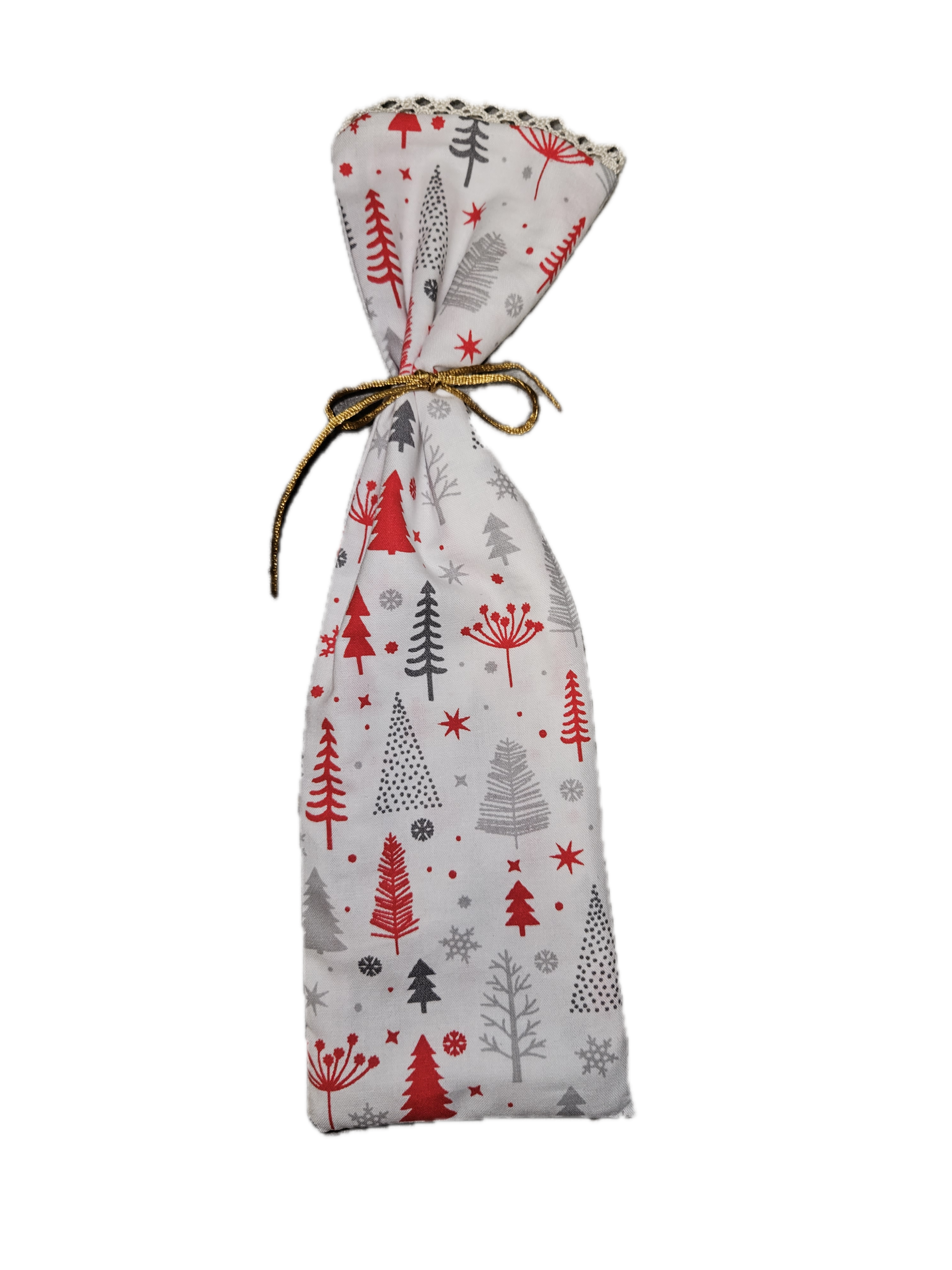 Geschenksäckchen mit versch. Tannenbäume