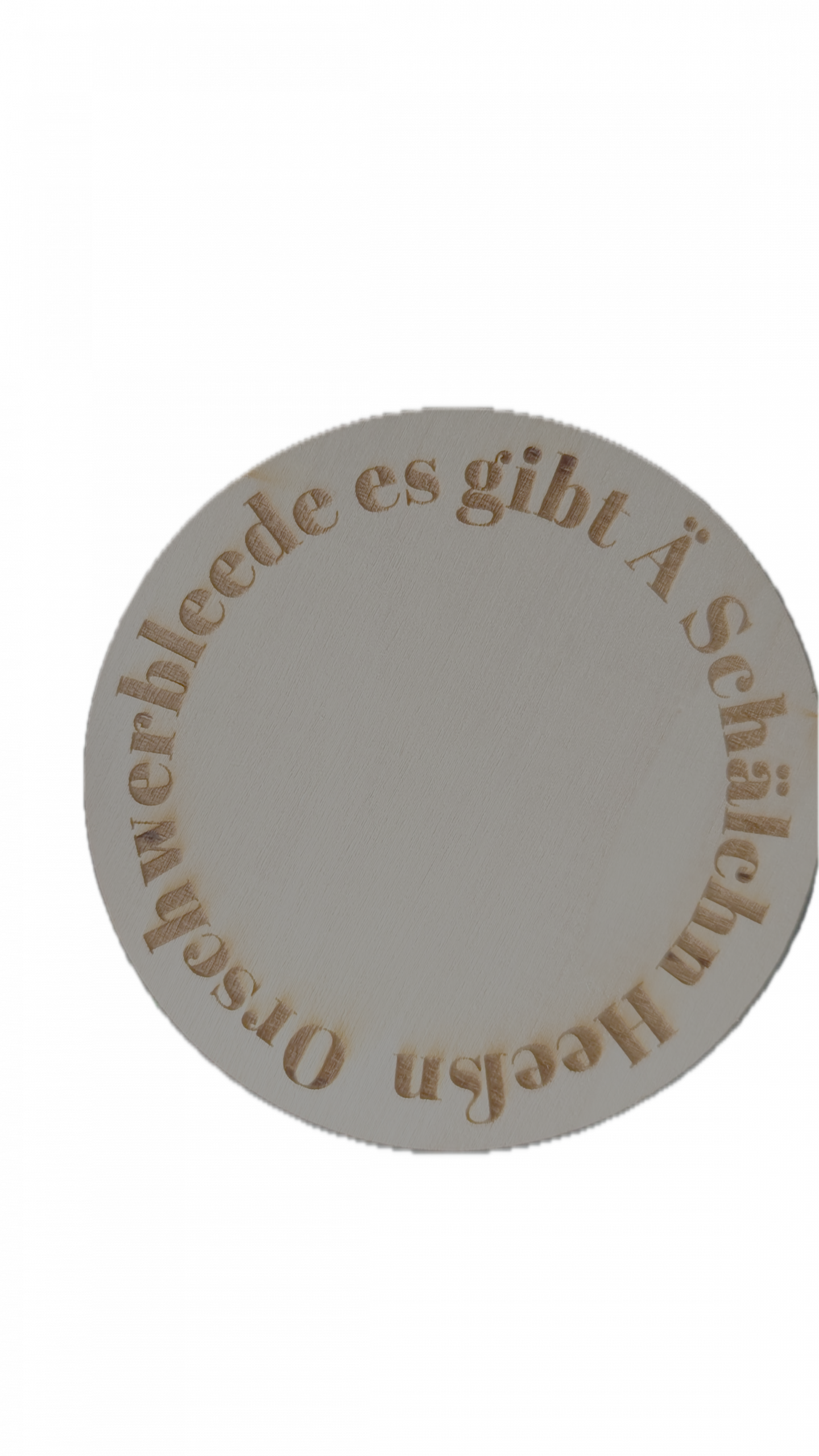 Holzuntersetzer mit Wunschtext – persönlich & zeitlos