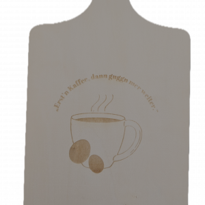 Mini-Deko-Schneidebrett aus Holz mit Wunschtext