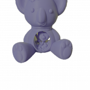 3D-gedruckter Koala mit Herz – besonderes Geschenk