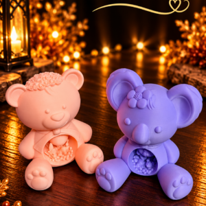 3D-gedruckter Tiere mit Herz – besonderes Geschenk 