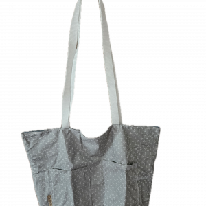 Strandtasche „Anker“ grau