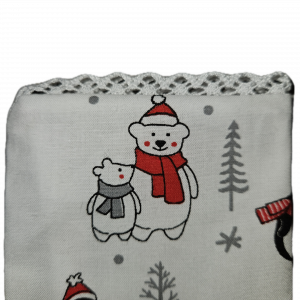 Geschenksäckchen aus Stoff – Eisbär & Pinguin