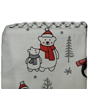 Geschenksäckchen aus Stoff – Eisbär & Pinguin